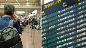 inställt flyg ersättning