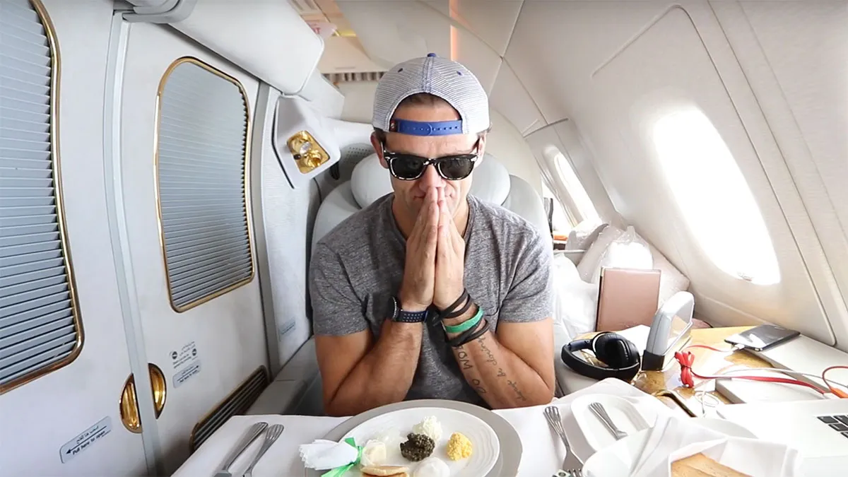 Vad du får uppleva innan flyget ens lyft